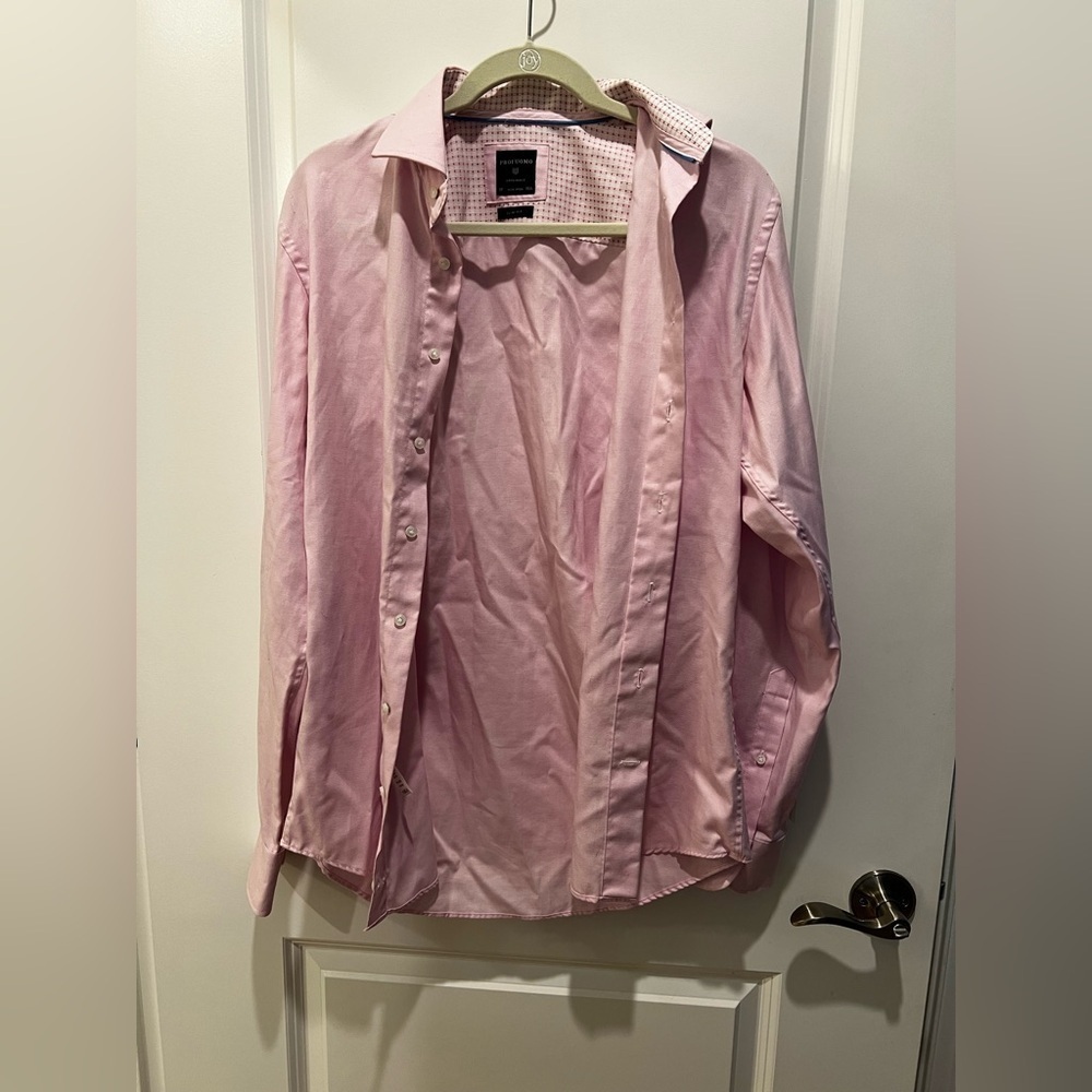 Profuomo‎ Pink Slim Fit Dress Shirt